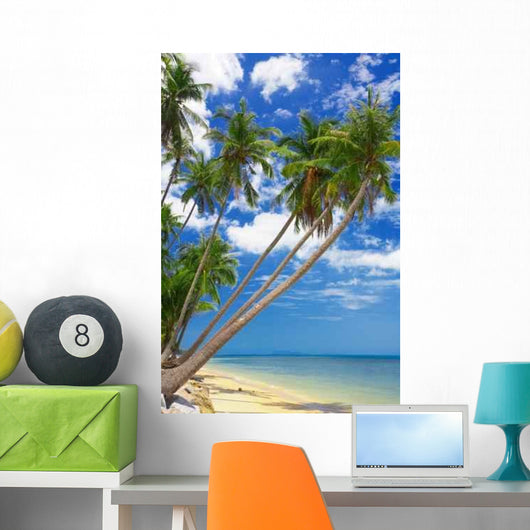 Ocean Palms Wall Decal