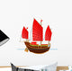 Junk Ship Wall Decal