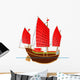 Junk Ship Wall Decal