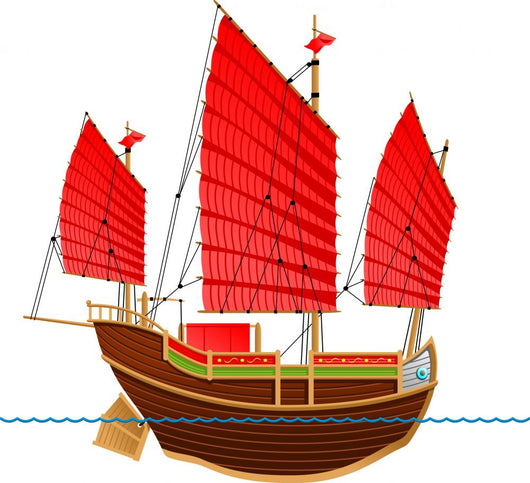 Junk Ship Wall Decal