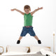 happy little boy with hands in air Wall Decal