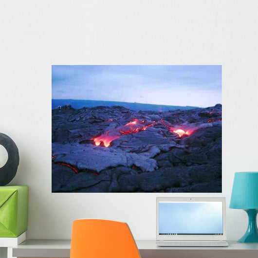 Kilauea Lava Wall Decal