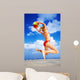 Children Playing Beach Wall Mural