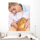 Girl with Gold Facial