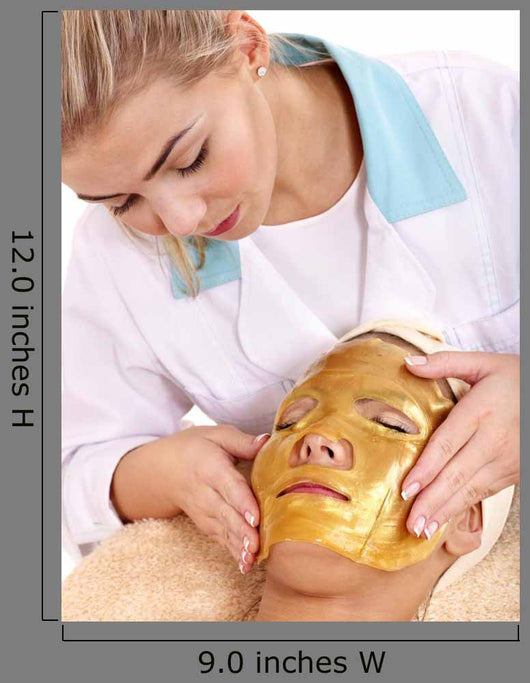 Girl with Gold Facial