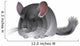 Chinchilla in Vector Wall Decal