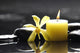 Aromatherapy Candle and Yellow