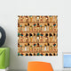 Seamless Pharaoh Pattern Wall Decal