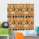 Seamless Pharaoh Pattern Wall Decal
