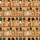 Seamless Pharaoh Pattern Wall Decal