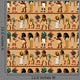 Seamless Pharaoh Pattern Wall Decal