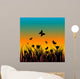 Sunset Landscape with Various Wall Decal