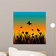 Sunset Landscape with Various Wall Decal