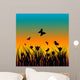 Sunset Landscape with Various Wall Decal