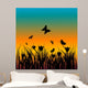 Sunset Landscape with Various Wall Decal