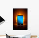 Smartphone on fire Wall Mural