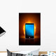 Smartphone on fire Wall Mural