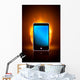 Smartphone on fire Wall Mural