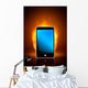 Smartphone on fire Wall Mural