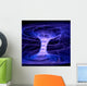 Blue Energy Tornado Wall Mural