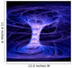 Blue Energy Tornado Wall Mural