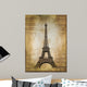 Tour Eiffel, style vintage Wall Mural