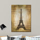 Tour Eiffel, style vintage Wall Mural