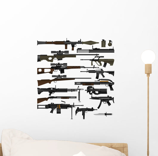 Weapon Wall Mural