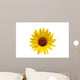 Sunflower over White Wall Decal
