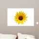 Sunflower over White Wall Decal