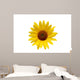 Sunflower over White Wall Decal