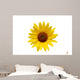 Sunflower over White Wall Decal