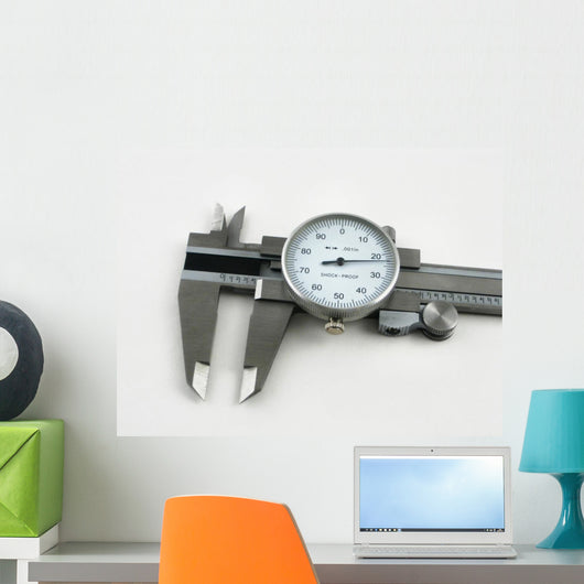 Caliper Dial Wall Decal