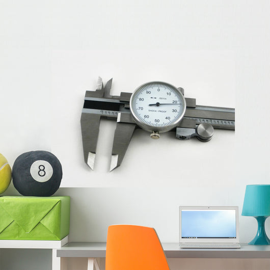 Caliper Dial Wall Decal