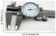 Caliper Dial Wall Decal