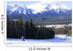 Skiing in Mountains Wall Mural