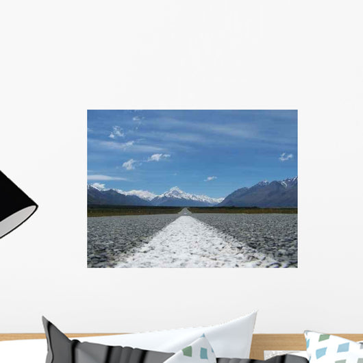 Way to Mount Cook Wall Decal
