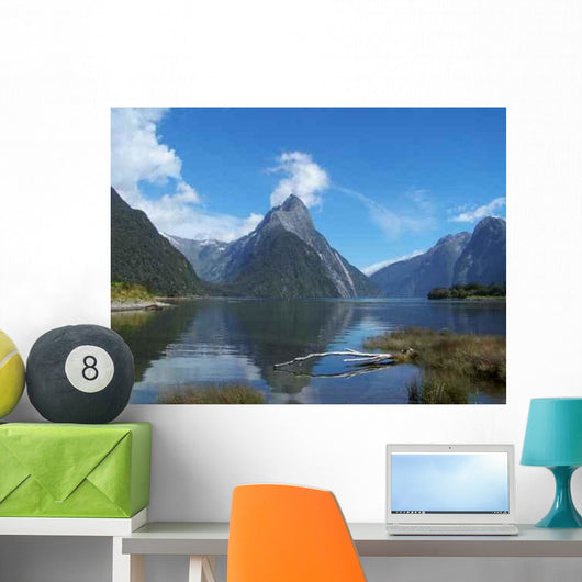 Beautiful Mitre Peak Wall Decal