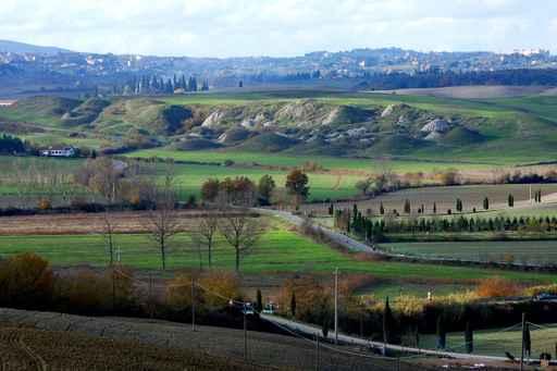 Paesaggio Nelle Crete Senesi Wall Decal