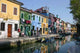 Maisons Colorees L'ile Burano Wall Decal