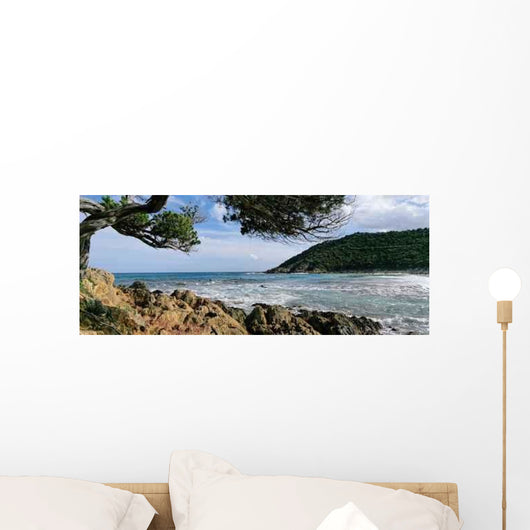 Plage Panoramique Corse Wall Decal