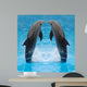 Dolphin Twins Wall Decal