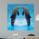 Dolphin Twins Wall Decal