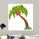 Cartoon Palm Tree Wall Decal
