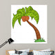 Cartoon Palm Tree Wall Decal