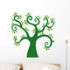 Green Tree Silhouette