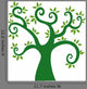 Green Tree Silhouette