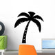 Black Palm Three Silhouette