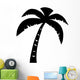 Black Palm Three Silhouette