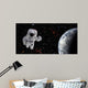 Astronaut in Space Wall Mural